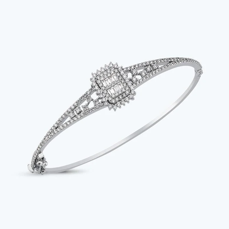 1.61 Karat Pırlanta Baget Bilezik